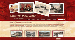 Desktop Screenshot of orbitakpostcard.cz