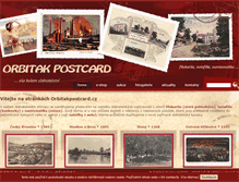 Tablet Screenshot of orbitakpostcard.cz